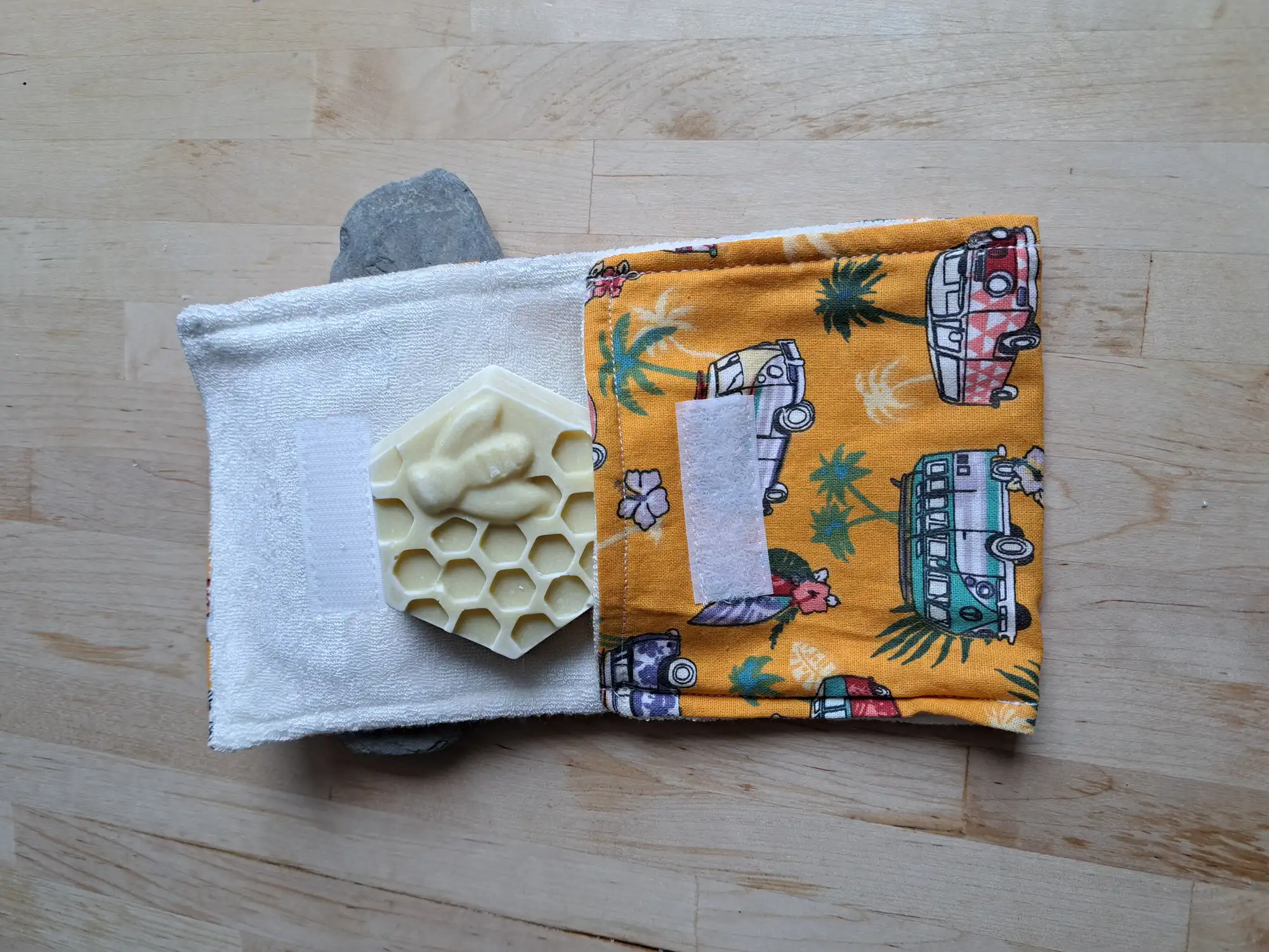 pochette à savon de voyage combi