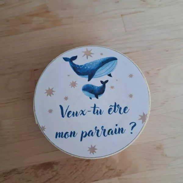 veux tu être mon parrain ?