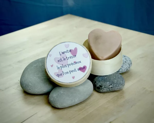 coffret l'amitié est le trésor le plus précieux que l'on peut avoir