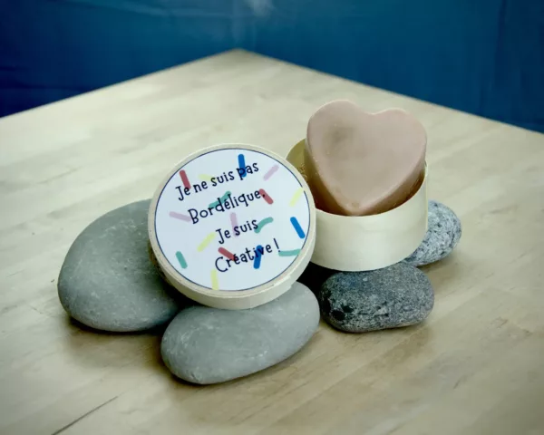 coffret "je ne suis pas bordélique, je suis créative"