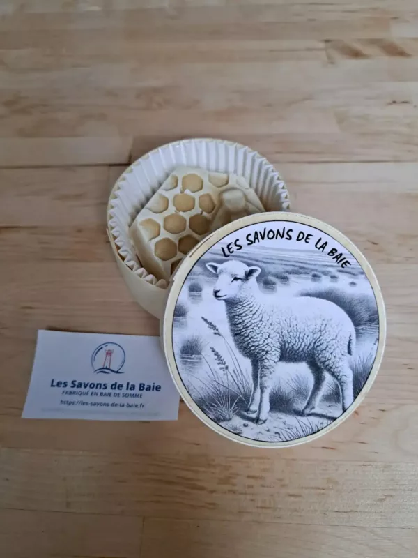 coffret souvenir agneau vintage