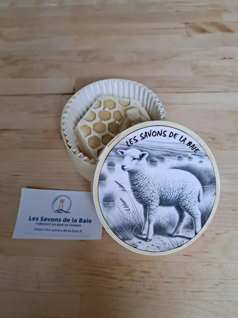 coffret souvenir agneau vintage