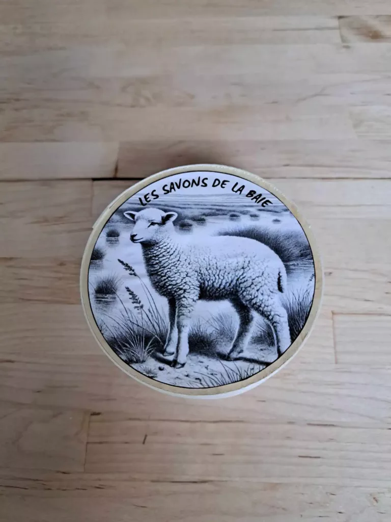 coffret souvenir agneau vintage