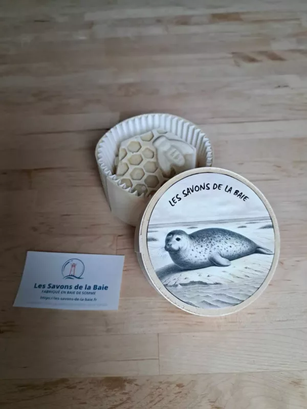 coffret souvenir phoque vintage