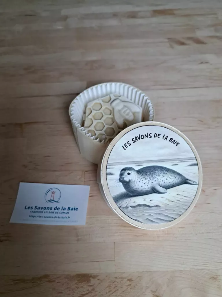 coffret souvenir phoque vintage