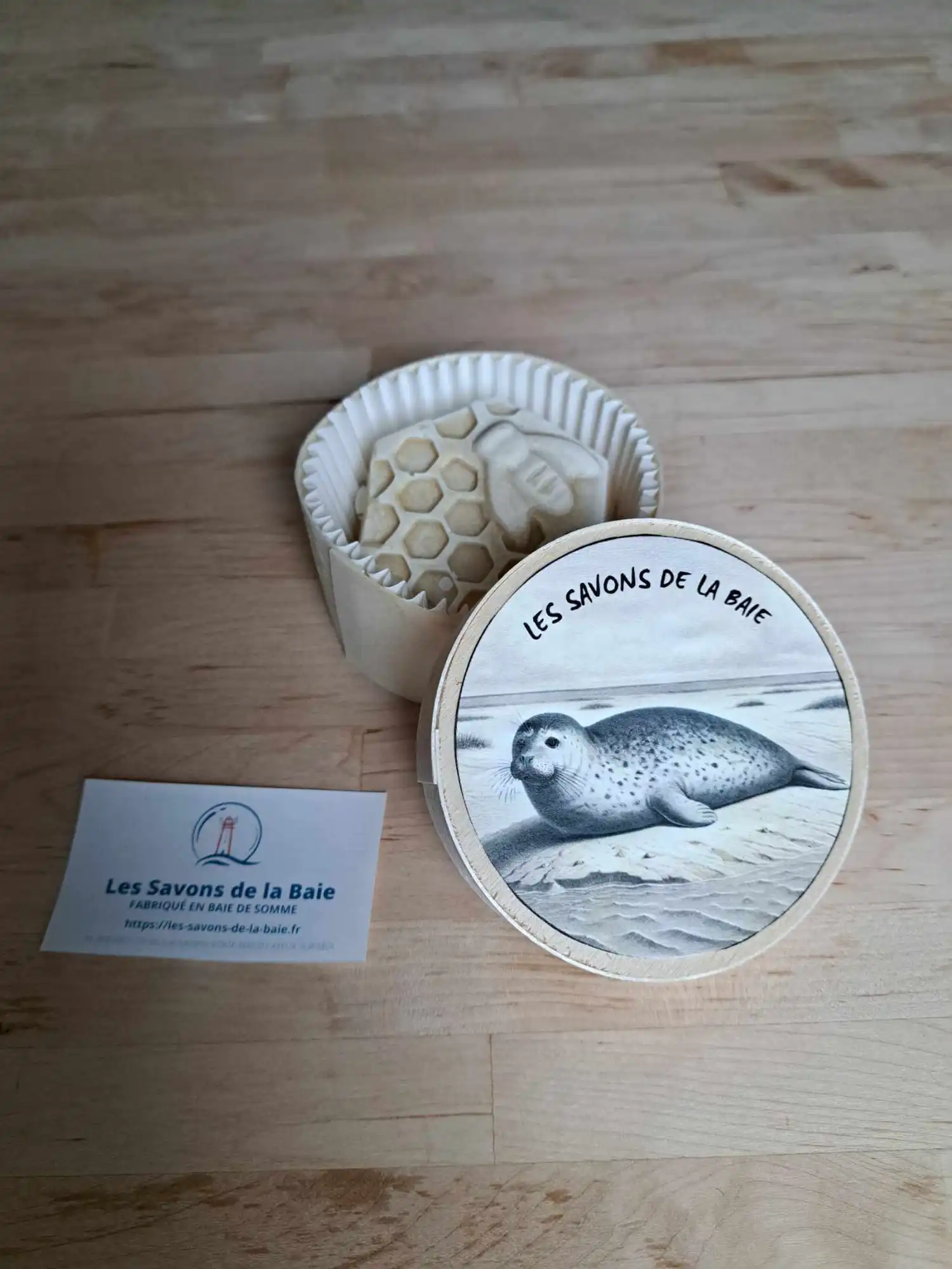 coffret souvenir phoque vintage