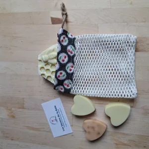 filet à savon cerises